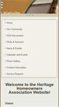 Mobile Screenshot of heritagehoa.net